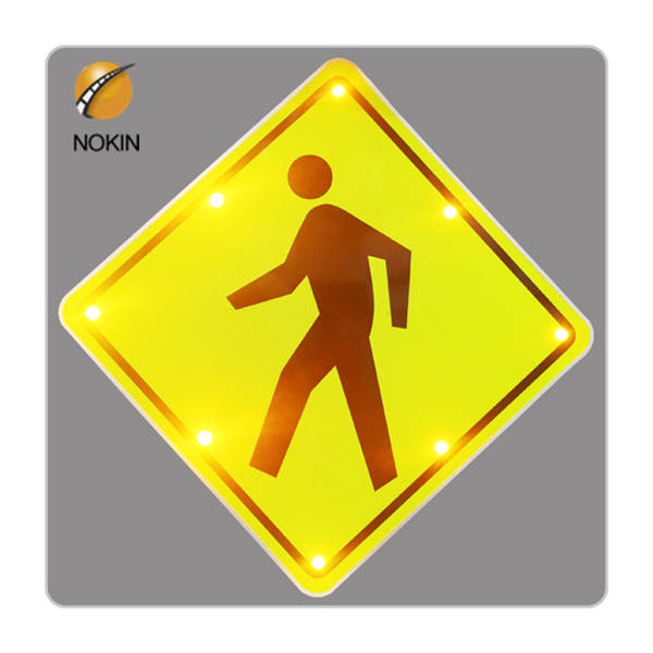Solar Slow Down Street Sign For Sale - Solar Traffic Sign